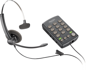 Telepon Headset Plantronics Practica T110 Call Center